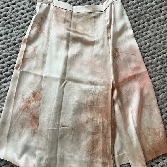 Prada tie-dye pleated wrap silk skirt size 40 IT (US 4) - Picture 2 of 4